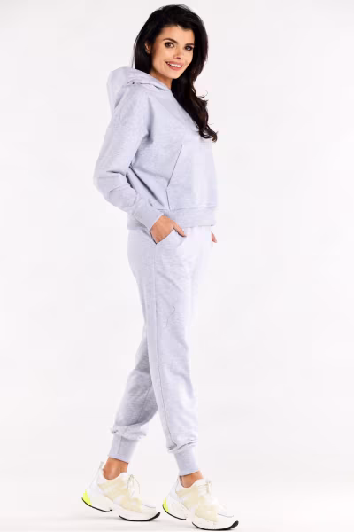 Spodnie Dresowe Model M319 Grey - Infinite You — zdjęcie 2