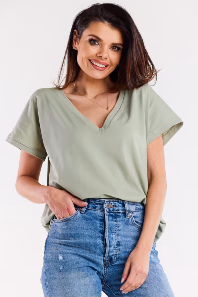 Bluzka Model M267 Mint - Infinite You — zdjęcie 1