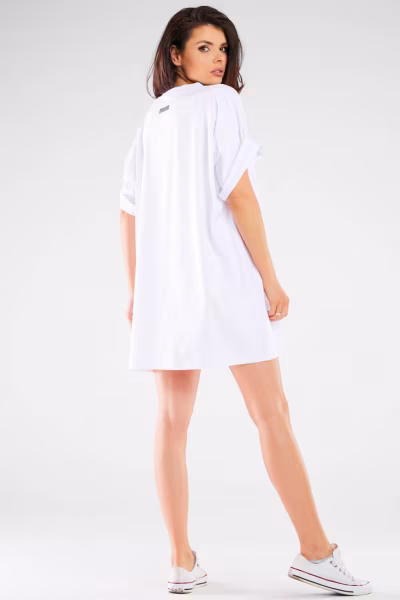 Sukienka Model M255 White - Infinite You — zdjęcie 3