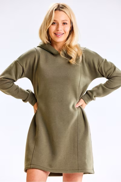 Sukienka Model M331 Khaki - Infinite You — zdjęcie 1
