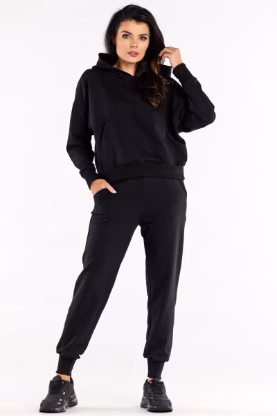 Spodnie Dresowe Model M319 Black - Infinite You — zdjęcie 1