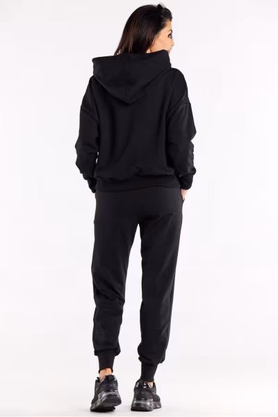 Spodnie Dresowe Model M319 Black - Infinite You — zdjęcie 3