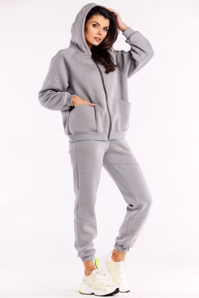 Spodnie Dresowe Model M325 Grey - Infinite You — zdjęcie 2