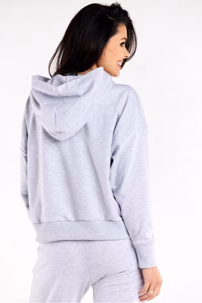 Bluza Damska Model M318 Grey - Infinite You — zdjęcie 3