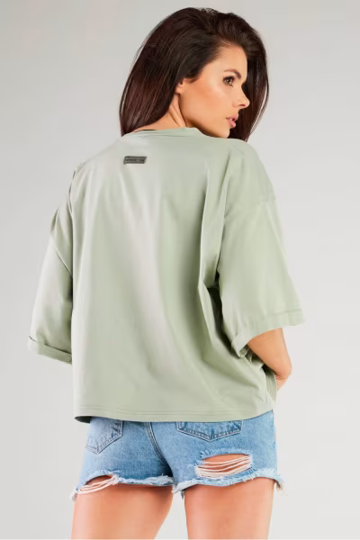 Bluzka Model M265 Mint - Infinite You — zdjęcie 3