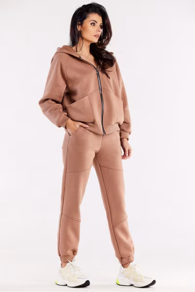 Spodnie Dresowe Model M325 Beige - Infinite You — zdjęcie 2