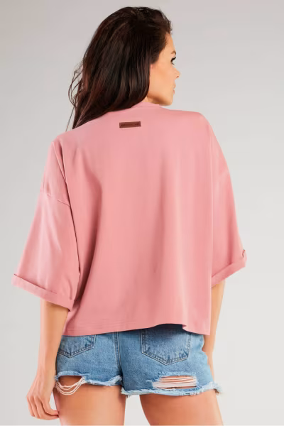 Bluzka Model M265 Pink - Infinite You — zdjęcie 3