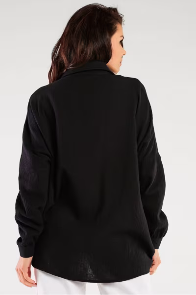 Koszula Damska Model M264 Black - Infinite You — zdjęcie 3