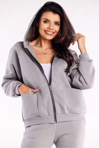 Bluza Damska Model M324 Grey - Infinite You — zdjęcie 1