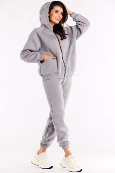 Bluza Damska Model M324 Grey - Infinite You — zdjęcie 2