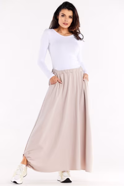 Spódnica Model M312 Beige - Infinite You — zdjęcie 1