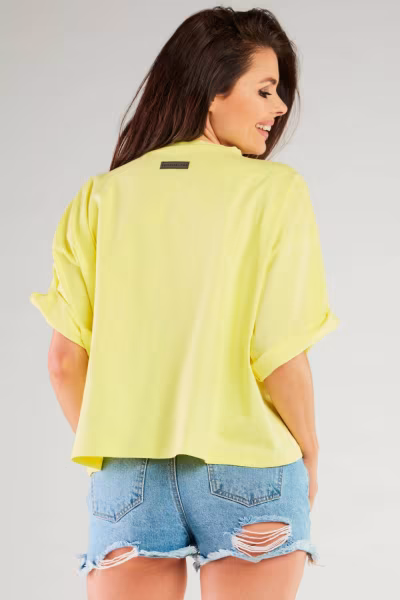 Bluzka Model M265 Yellow - Infinite You — zdjęcie 2