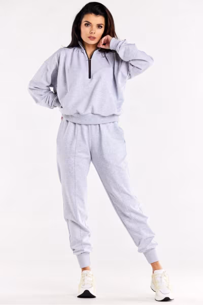 Spodnie Dresowe Model M317 Grey - Infinite You — zdjęcie 1