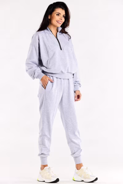 Spodnie Dresowe Model M317 Grey - Infinite You — zdjęcie 2