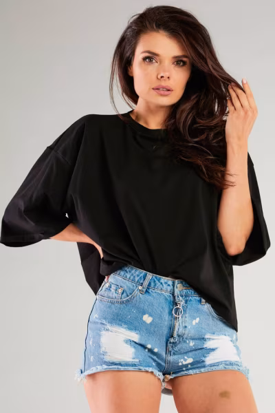 Bluzka Model M265 Black - Infinite You — zdjęcie 1