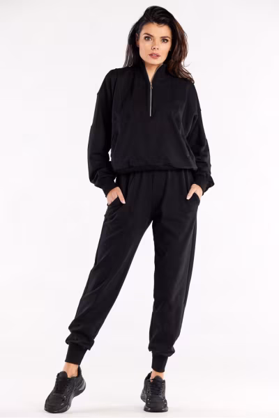 Spodnie Dresowe Model M317 Black - Infinite You — zdjęcie 1