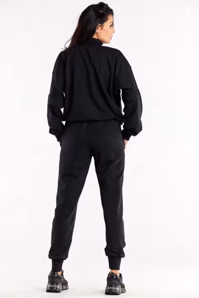 Spodnie Dresowe Model M317 Black - Infinite You — zdjęcie 3