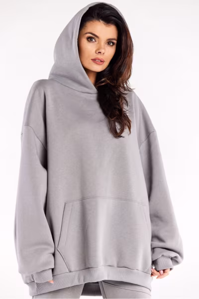 Bluza Damska Model M323 Grey - Infinite You — zdjęcie 1