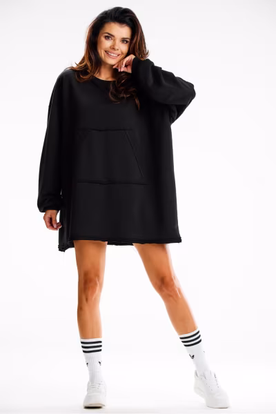 Bluza Damska Model M335 Black - Infinite You — zdjęcie 2