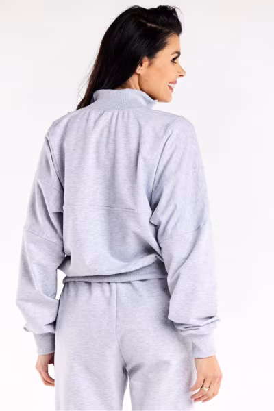 Bluza Damska Model M316 Grey - Infinite You — zdjęcie 2