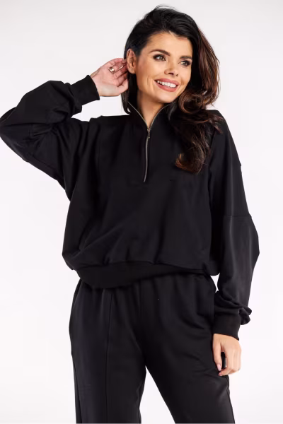 Bluza Damska Model M316 Black - Infinite You — zdjęcie 1