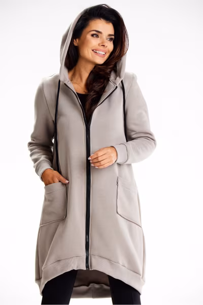 Bluza Damska Model M334 Grey - Infinite You — zdjęcie 1