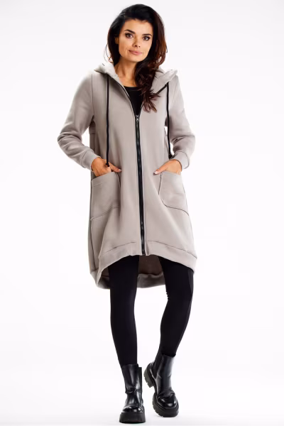 Bluza Damska Model M334 Grey - Infinite You — zdjęcie 2