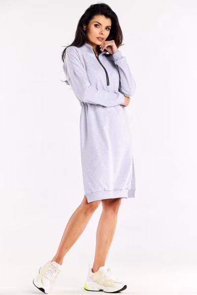 Sukienka Model M322 Grey - Infinite You — zdjęcie 2