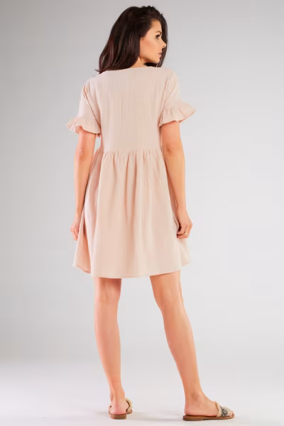 Sukienka Model M260 Beige - Infinite You — zdjęcie 3