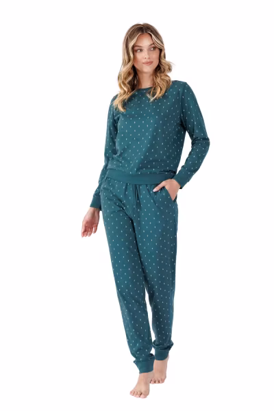 Piżama Damska Model Nikol 1479 Green - M-Max — zdjęcie 1