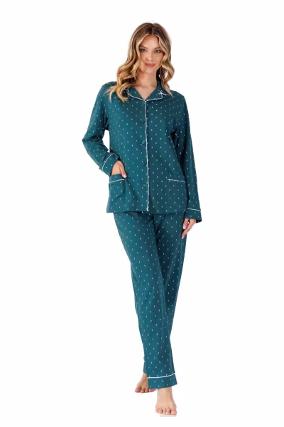 Piżama Damska Model Newena 1478 Green - M-Max — zdjęcie 1
