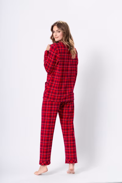 Piżama Damska Model Ala 1389 Red - M-Max — zdjęcie 3