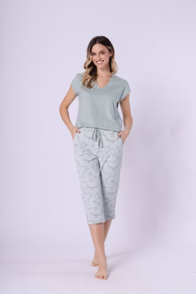 Piżama Damska Model Eleonora 1727 Groszek - M-Max — zdjęcie 1